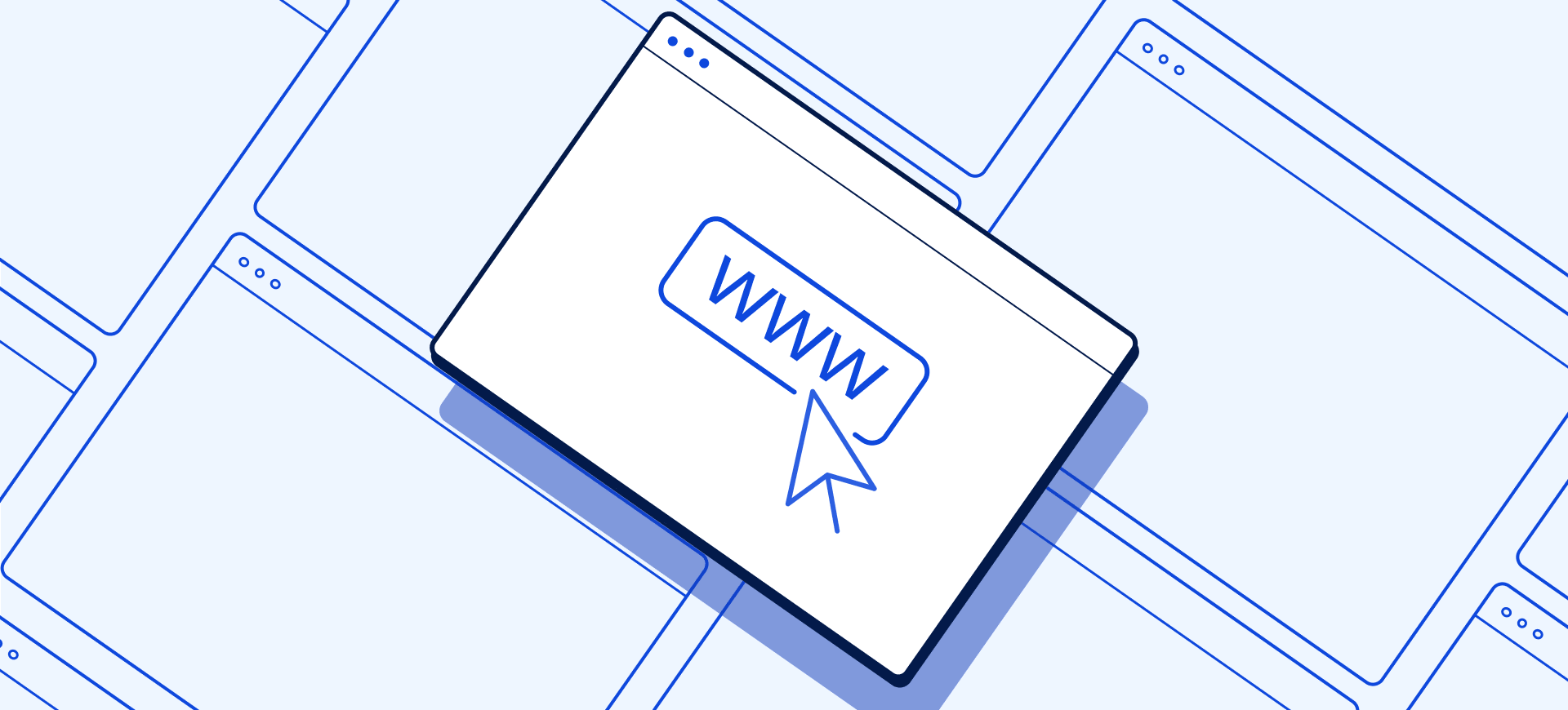 Domain registration and website hosting management