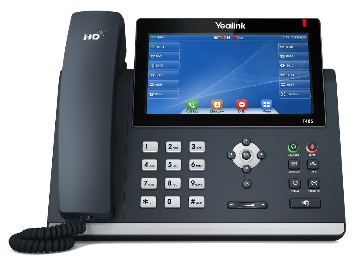 Enterprise VoIP desk phone for business cloud calling